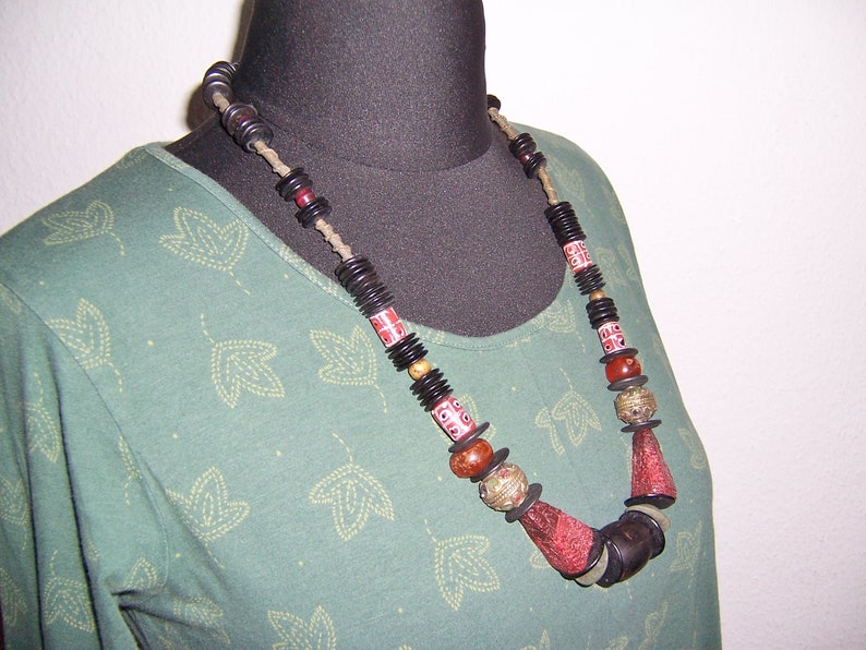 Africa style, necklace, ethno Shaman image 2