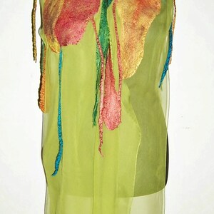 Foulard en feutre, foulard décoratif Spring Dream image 6