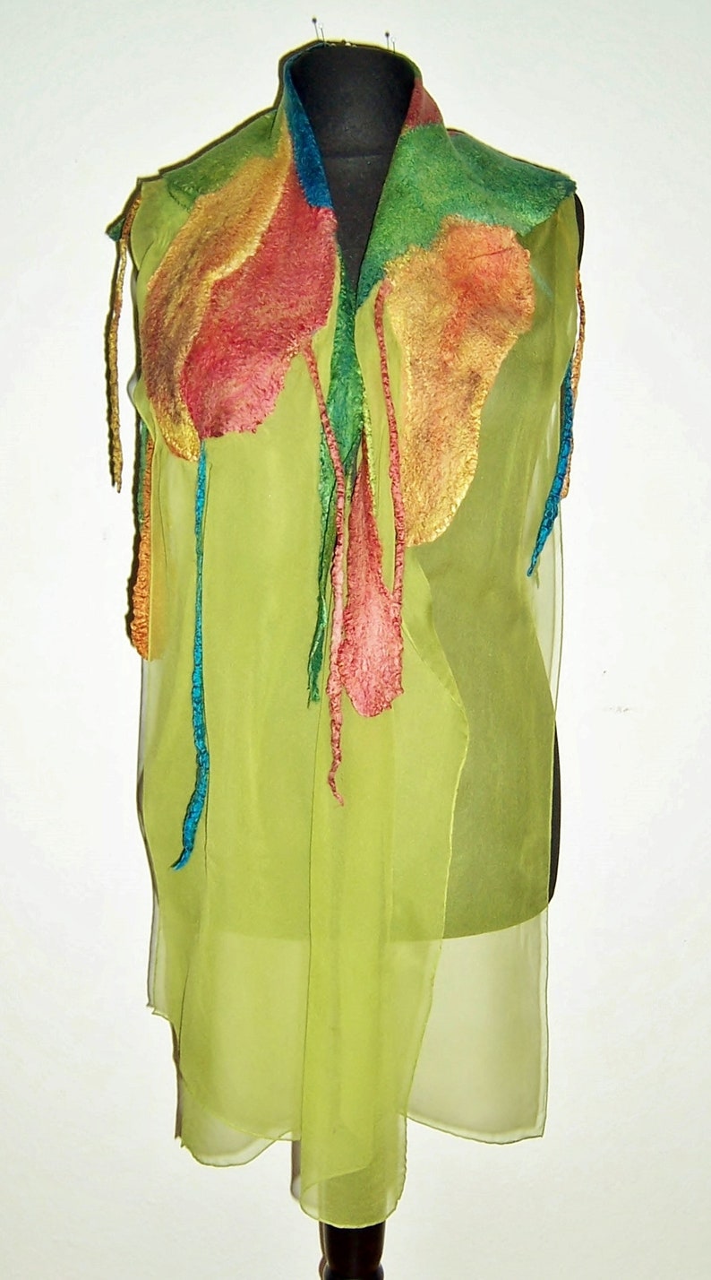 Foulard en feutre, foulard décoratif Spring Dream image 6