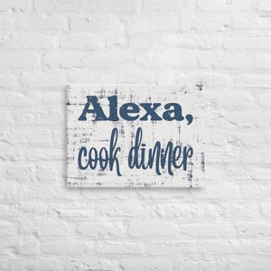 JennyGems Funny Kitchen Signs, Modern Farmhouse Kitchen Decorations, Alexa  Do the Dishes Hanging Wood Sign, Kitchen Decor, Funny Kitchen Plaque, Fun  Humorous Novelty Kitchen Wall Art 