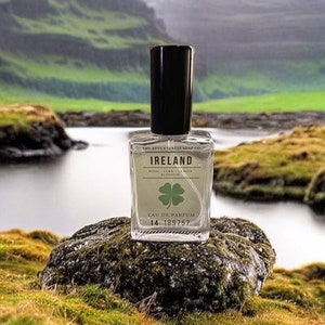 Ireland Perfume Ireland Inspired Irish Perfume Indie Perfume Travel Inspired Lemon Blossom Fern Moss Perfume Spring Perfume