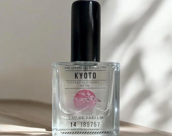 Kyoto Eau De Parfum Cherry Blossom Perfume Cherry Blossom Musk Sakura Perfume Japan Inspired Spring Floral Perfume