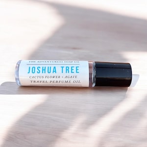 Joshua Tree Perfume Oil Cactus Flower Agave Desert Inspired Desert Perfume Desert Fragrance Joshua Tree Inspired Indie Perfume