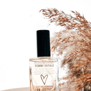 Femme Fatale Perfume Spray Black Vanilla Femme Fatale Inspired Perfume Femme Fatale Fragrance Femme Fatale Scent Sandalwood Perfume