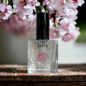 Kyoto Eau De Parfum Cherry Blossom Perfume Cherry Blossom Musk Sakura Perfume Japan Inspired Spring Floral Perfume