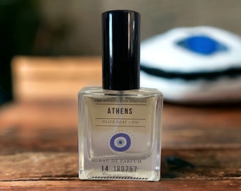 Athens Eau De Parfum, Olive Blossom, Fig, Wanderlust Perfume, Greece Perfume, Wanderlust Inspired, Travel Inspired, Perfume Spray