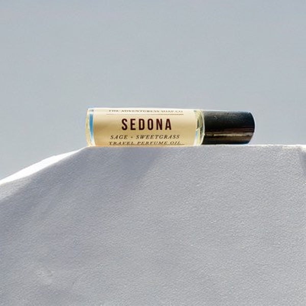 Sedona Travel Perfume, Desert Sage, Sweetgrass, Wanderlust Perfume Oil, Wanderlust Inspired, Travel Inspired, Mysterious Fragrance