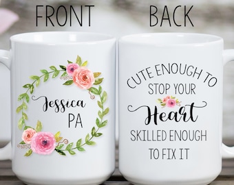 Physicians Assistant Mug, Physician Assistant Gift, Personalized Physicians Assistant Mug, Gifts for PA, PA-C Gift, Physician Assistant Cup