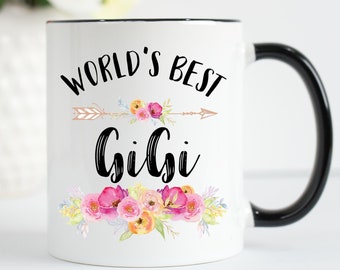 Worlds Best GiGi, GiGi Mug, Gigi Gift, Gifts for Gigi, Grandma Coffee Mug, Coffee Mug, World's Best Great Grandma, Grandma Gift, Grandma Mug