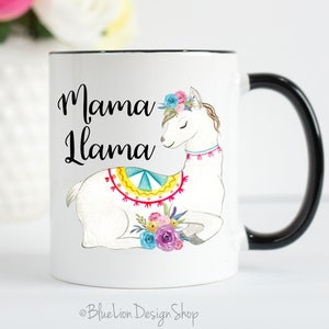 Mama Llama - Engraved Mug Personalized With Kids Names, Stainless Cup, Mama  Llama Tumbler