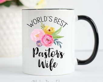 Pastors Wife Mug, Pastors Wife Gift, World's Best Pastors Wife, Gift For Pastors Wife, Christian Mug, Bible Verse Mug, Pastors Wife Thanks