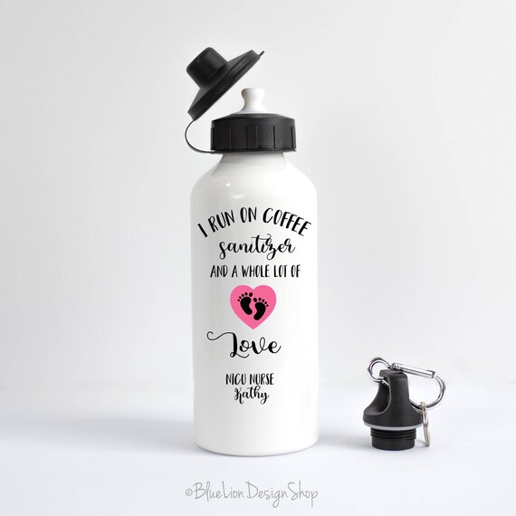 Items similar to Nicu Nurse Water Bottle, Neonatal Nurse Water Bottle