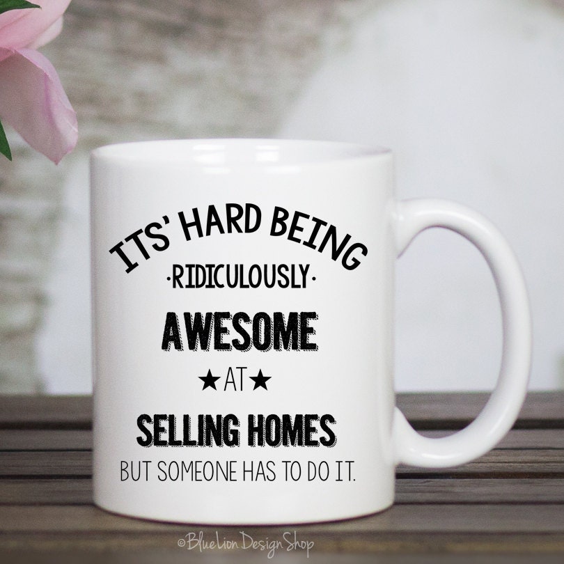 Real Estate Agent Mug Funny Real Estate Agent Mug Closing Etsy