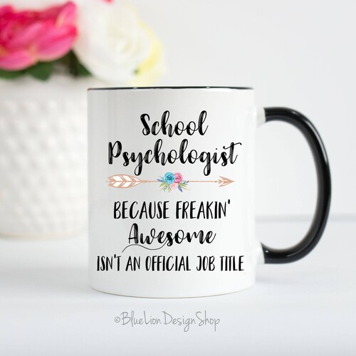 School Psychologist Gift School Psychologist Mug Funny School Etsy