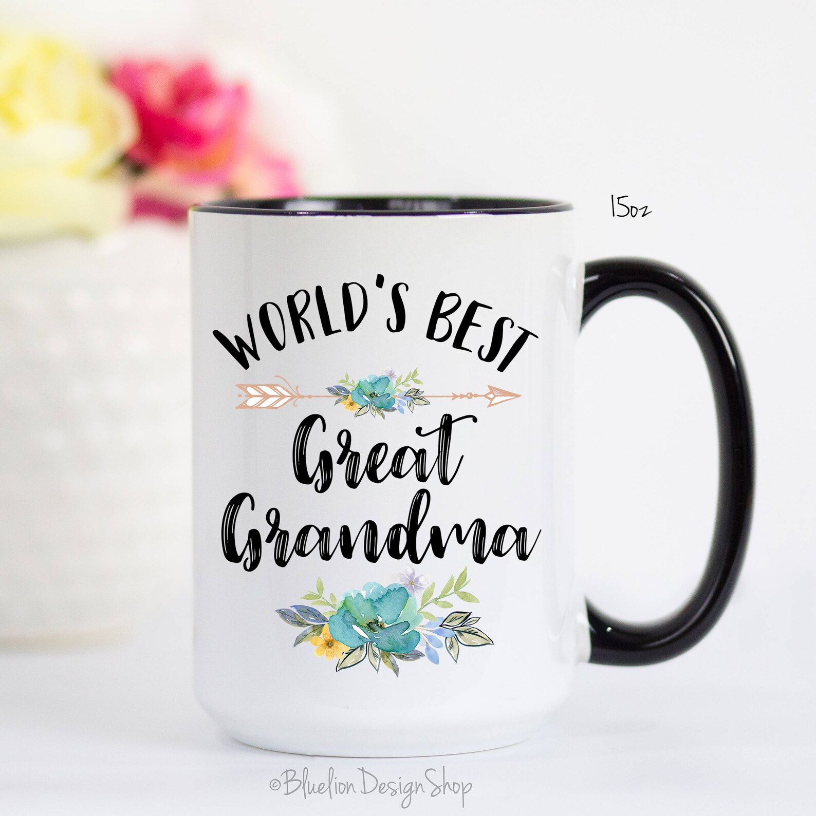 World's Best Great Grandma Mug Great Grandma Mug Worlds Etsy