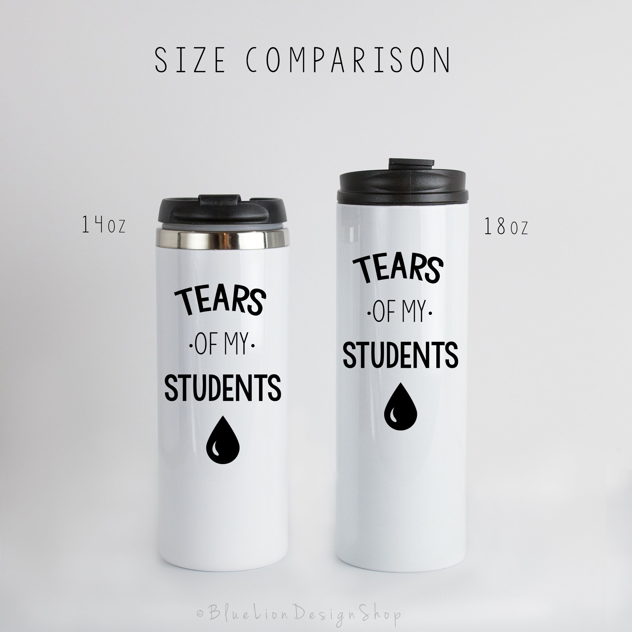 Funny Teacher Travel Mug Tears of My Students Travel Mug Etsy