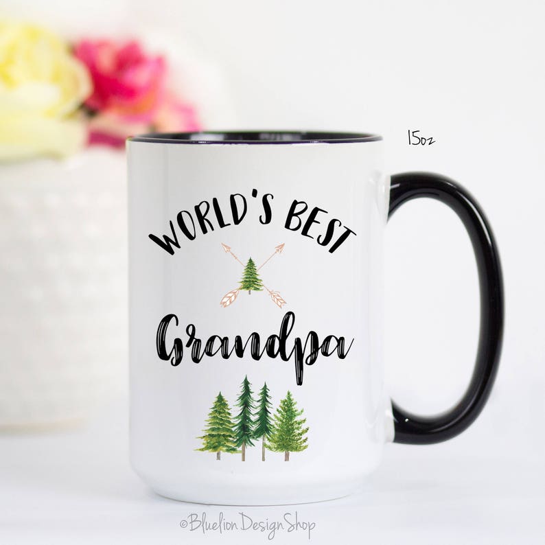 World's Best Grandpa Mug Grandpa Mug Worlds Best Etsy