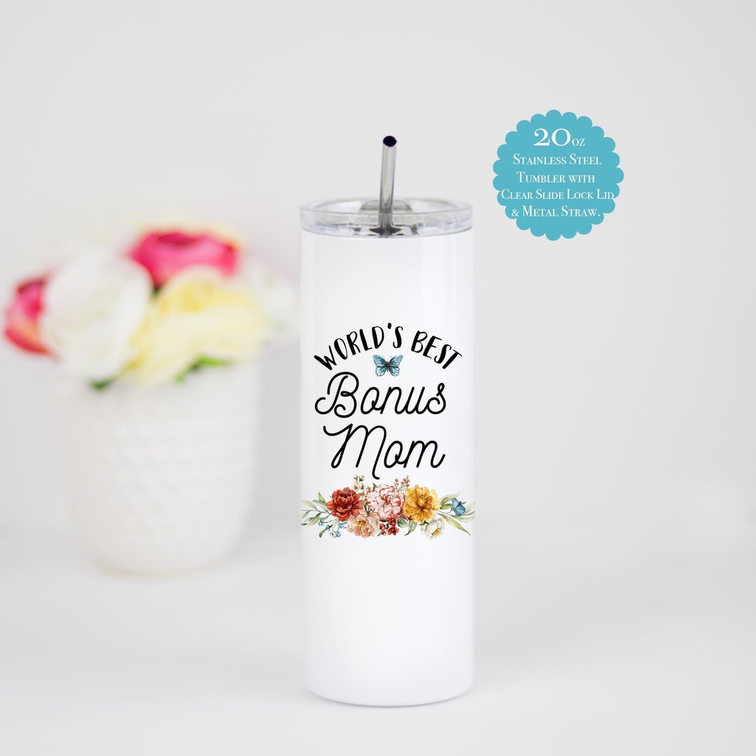 Bonus Mom Travel Mug, Worlds Best Bonus Mom Travel Mug, Mothers Day