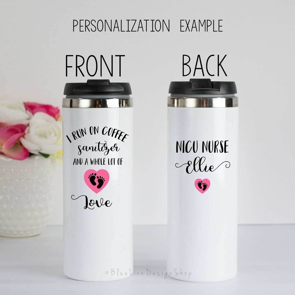 Nicu Nurse Travel Mug Neonatal Nurse Travel Mug Premature - Etsy