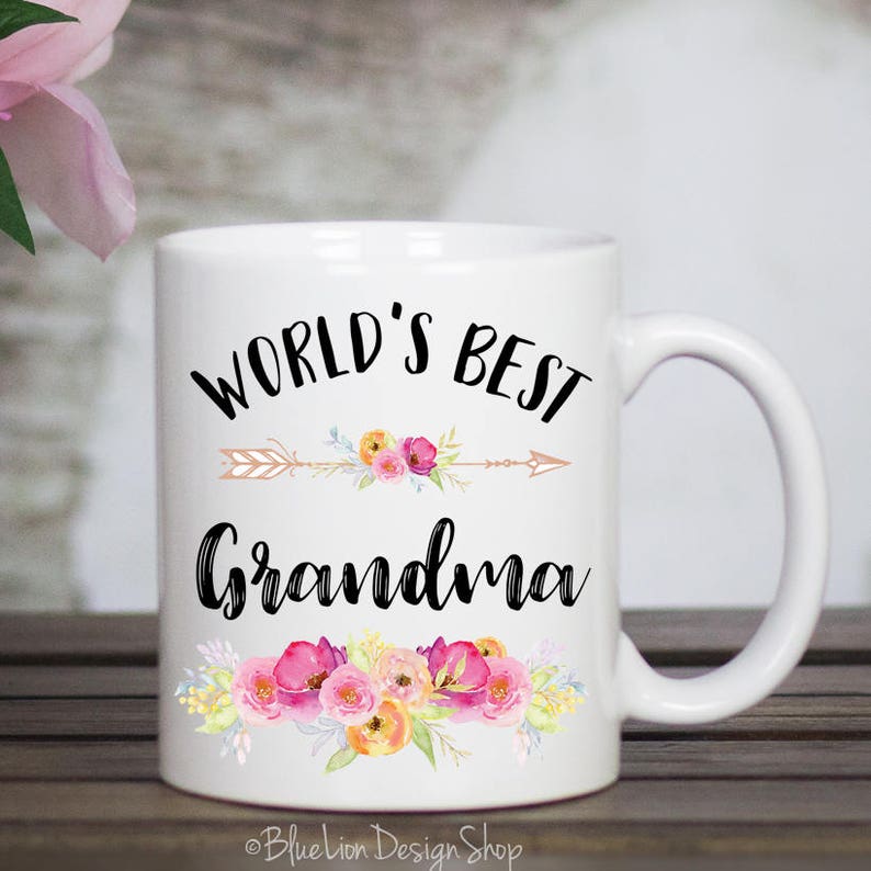 World s best grandma mug grandma mug worlds best etsy