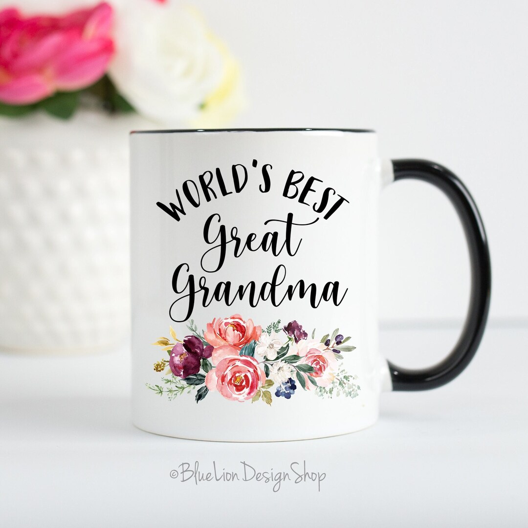 World's Best Great Grandma Mug, Great Grandma Mug, Worlds Best Great