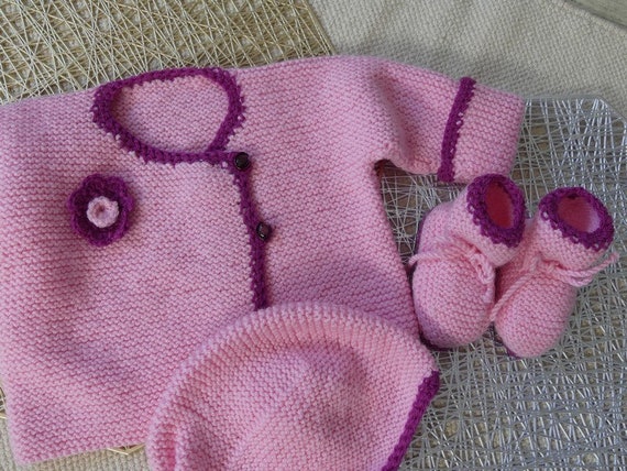 Pantuflas tejidas store para niña