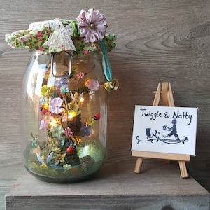 Tinkerbell Light Jar