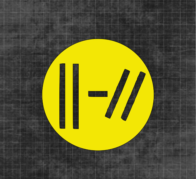 Twenty One Pilots Trench Decal Trench Symbol twenty one Etsy