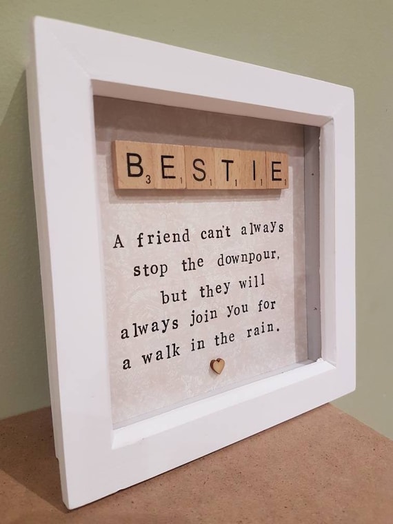 Peg Frame Letter Board Plaque Sign Home Decor Wedding Gift Idea