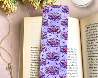 Celestial Witchy Moth Insect Nature Bookmark