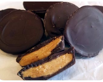 Dark Chocolate Peanut Butter Cups  - "The WAY they were MEANT to Be" (5, 10 & 20 pcs)