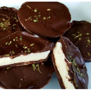 Dark Chocolate Peppermint Patties - 'The Healthy Sensation' - Box Sets (5, 10 & 20 pcs)