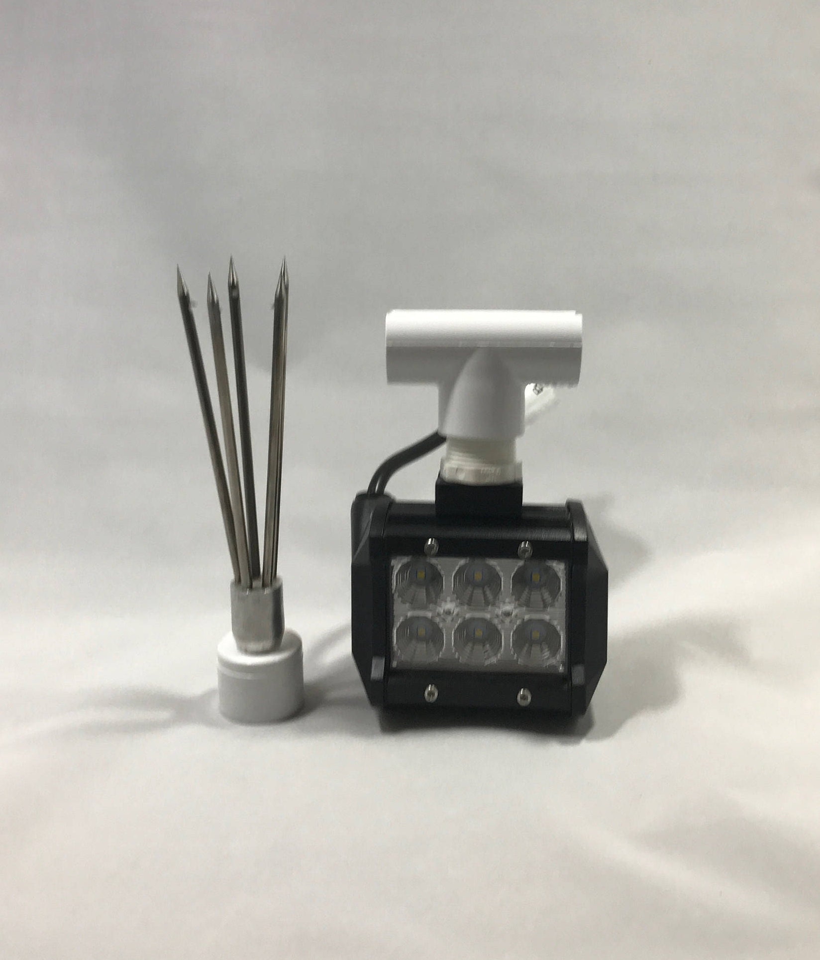 Flounder Gigging Light PVC Head LED 18 Watts 1800 Lumens 12 Etsy