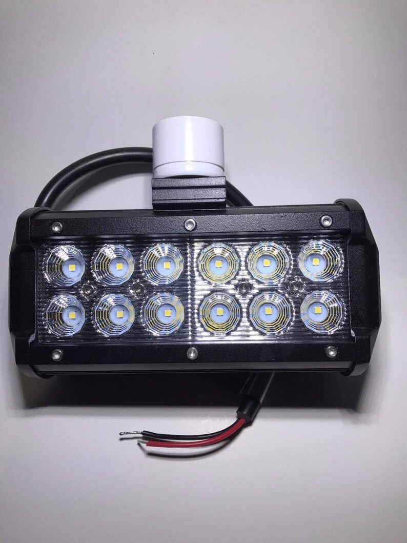 Flounder Gigging Light PVC Head LED 36 Watts 3600 Lumens 12 Etsy