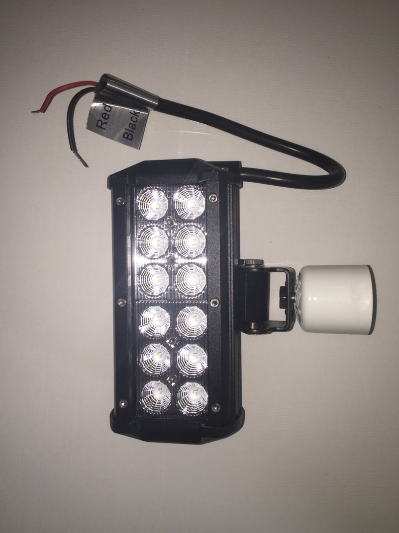 Flounder Gigging Light PVC Head LED 36 Watts 3600 Lumens 12 Etsy