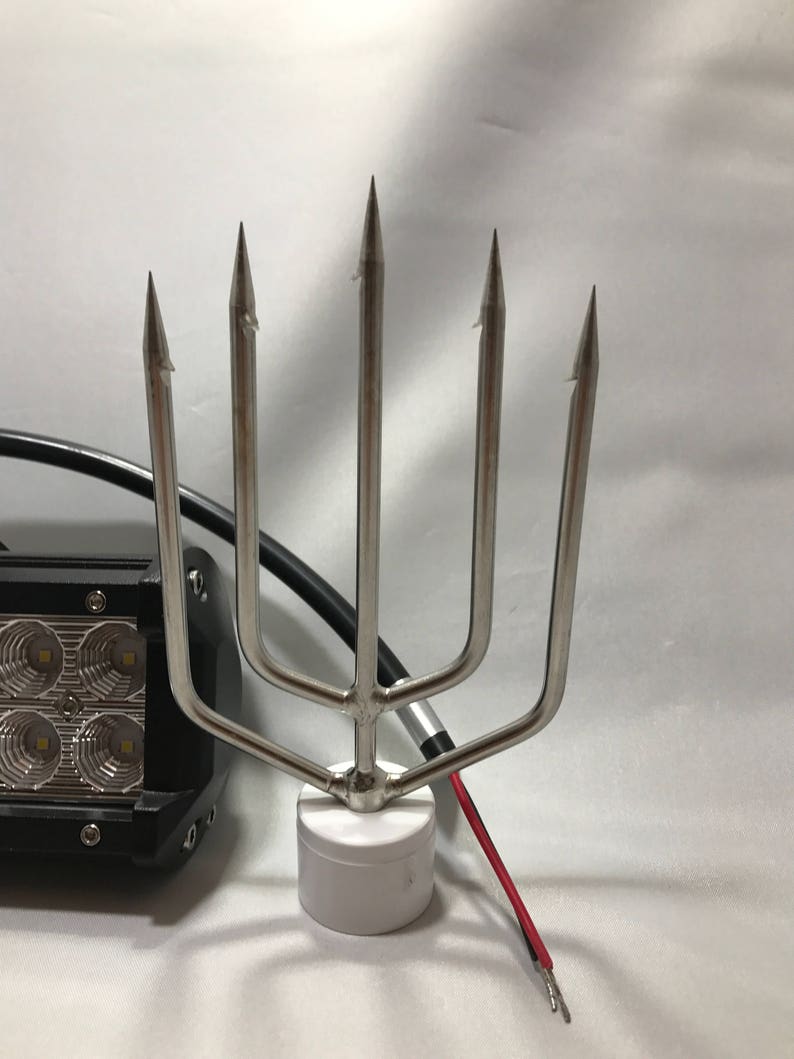 Flounder Gigging Light PVC Head LED 36 Watts 3600 Lumens 12 Etsy