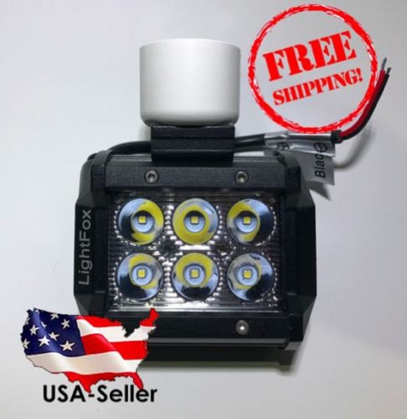 Flounder Gigging Light PVC Snap Head LED 18 Watts 1800 Lumens Etsy