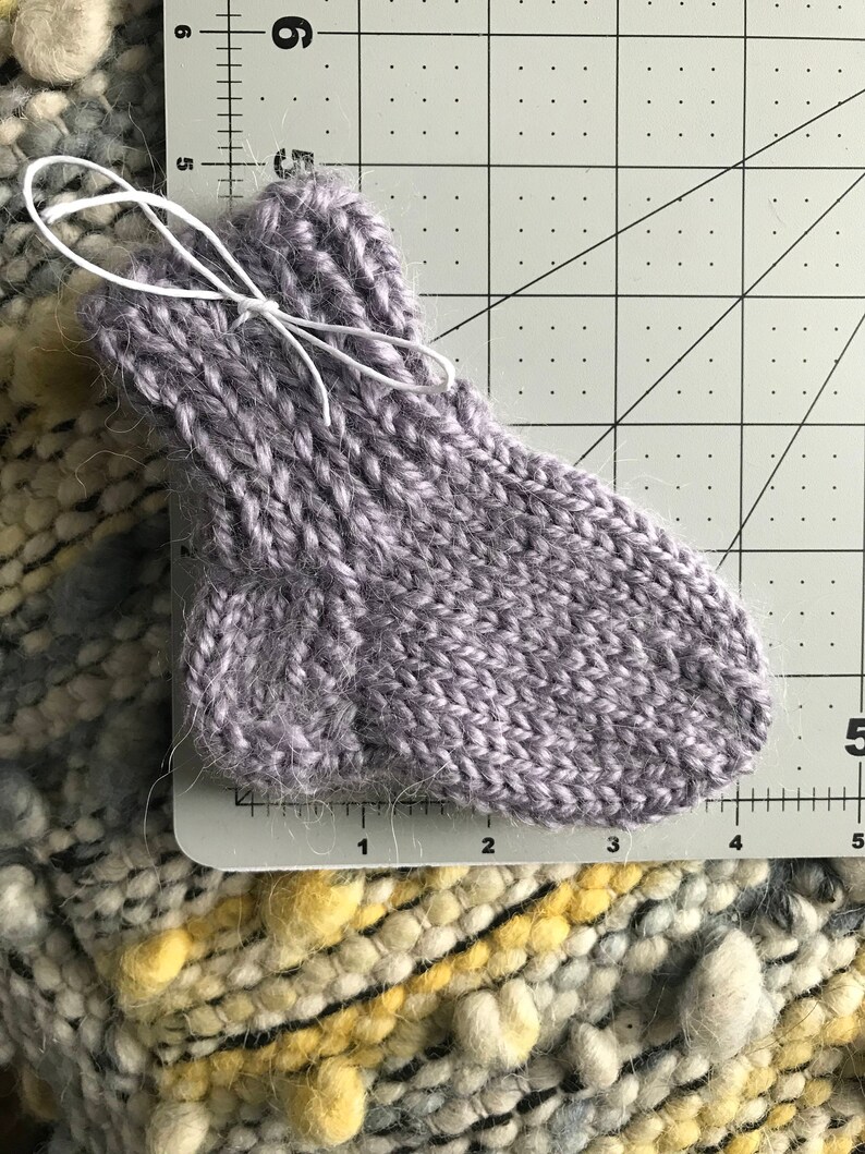 Handmade Baby Wool Socks . Hand Knit Baby Socks. 36 Month. Handknit