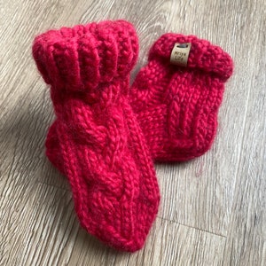 Baby socks. Baby wool socks . Handmade kids socks . Handknit baby socks . Wool socks .