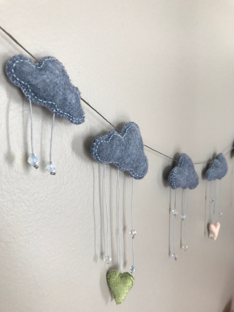 Nursery Decor. Nursery Garland . Kids Room Decor . Wool Felt Etsy