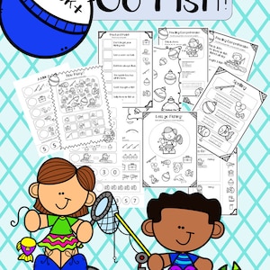 Go Fish! Preschool Packet