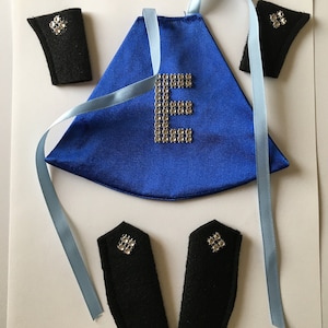 Elf Superhero Costume: Cape, Boots & Gloves Set