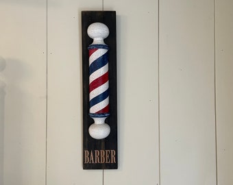 Antique Barber Sign Etsy
