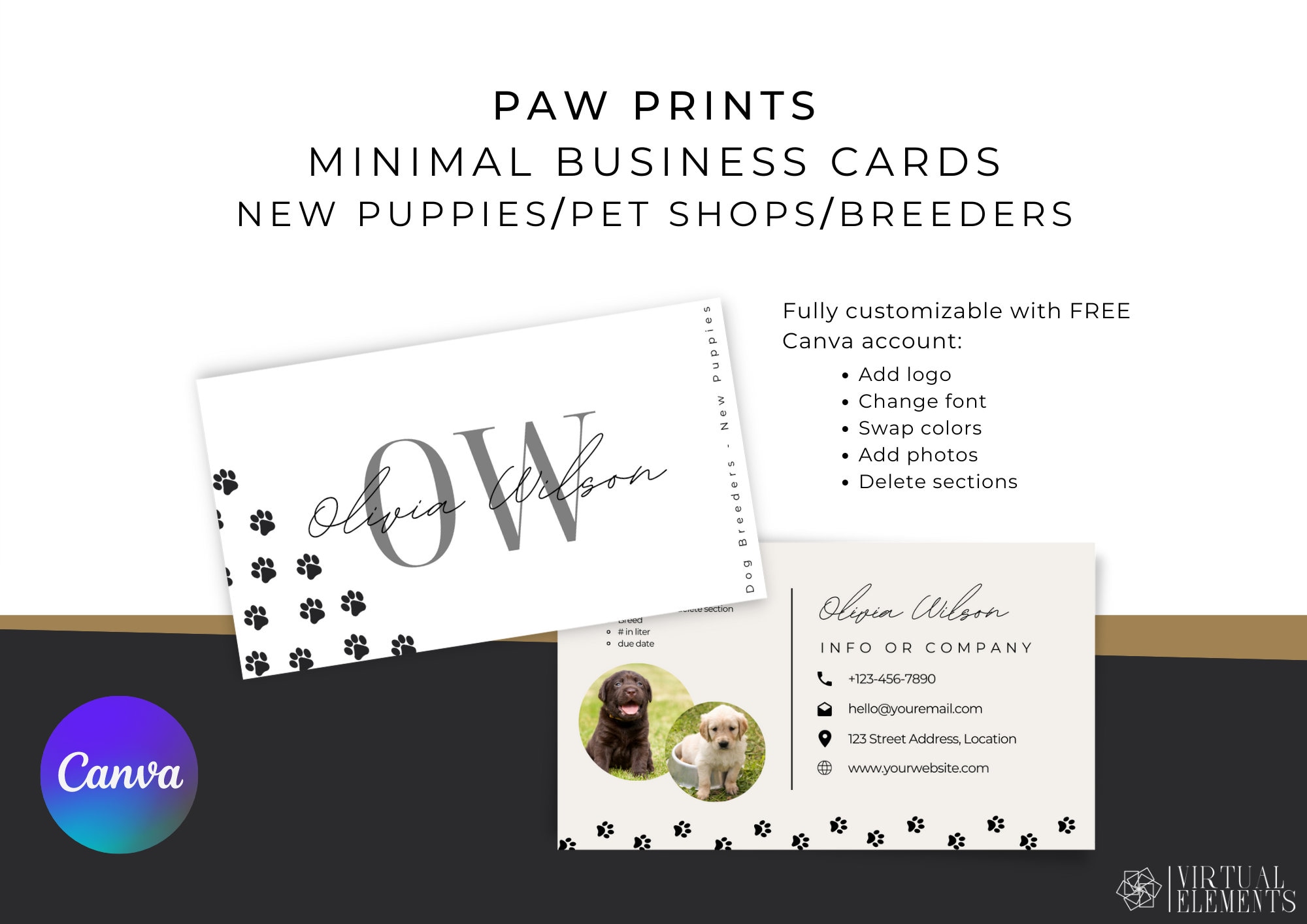 Pet Business Card - Etsy