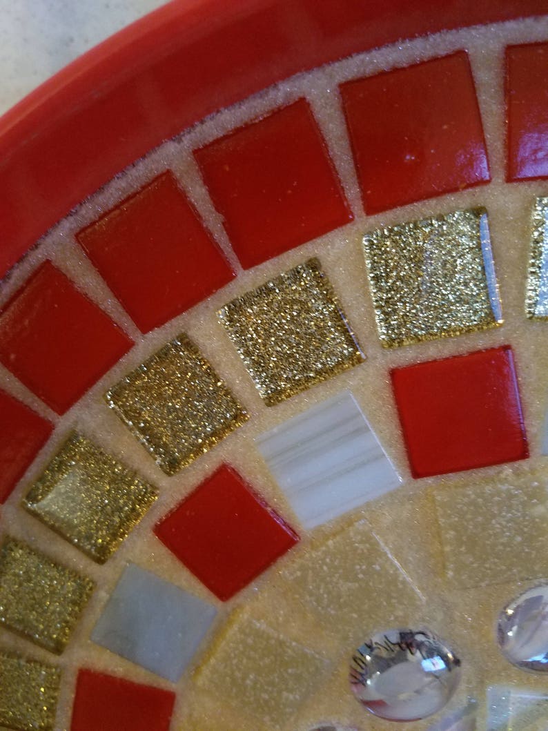 Mosaic Serving Tray Etsy