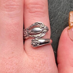 Sterling Silver (.925) Spoon Ring Grand Heritage Vintage Replica - Etsy