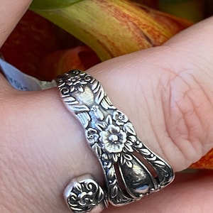 Sterling Silver (.925) Spoon Ring Grand Heritage Vintage Replica - Etsy