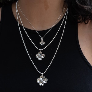 Dogwood Flower Pendant Sterling Silver (.925) Charm North Carolina Virginia South Carolina Charleston SC ~ Exclusive ~
