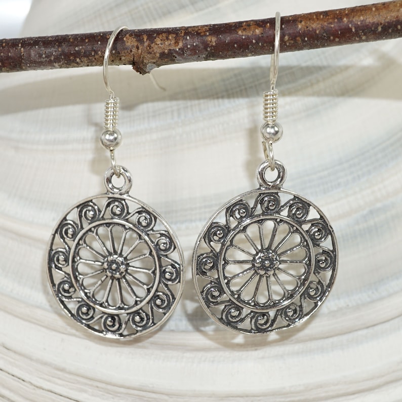 Sterling Silver .925 City Hall Earrings Charleston Gate Etsy