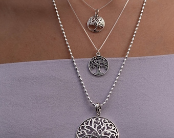 Tree of Life Pendant Sterling Silver (.925) • Angel Oak Tree • Charleston Gates • South Carolina • Kabbalah  ~ EXCLUSIVE ~